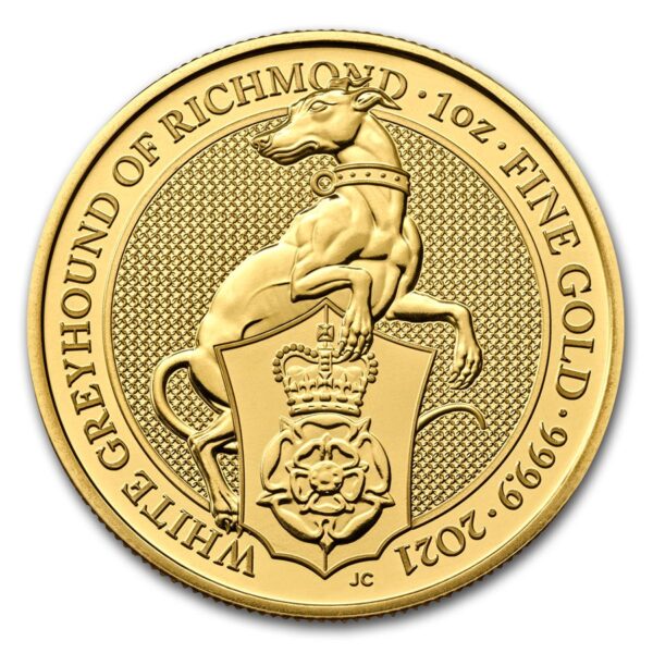 White Greyhound of Richmond 1 oz 2021