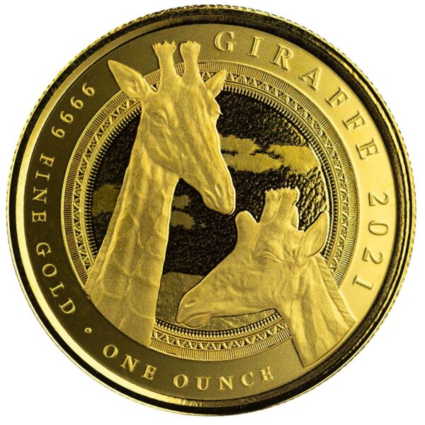 Equatorial Guinea Giraffe 1 oz 2021