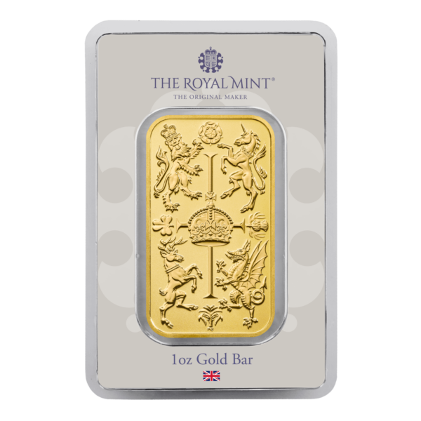 1 oz Royal Celebration Goudbaar