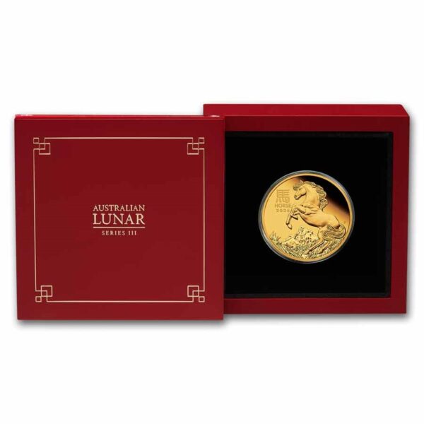 Gouden Lunar III - 1 oz 2026 Year of the Horse Proof