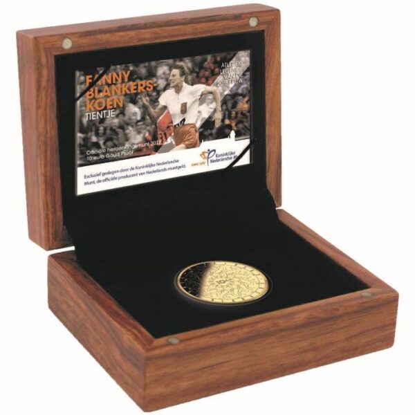 10 euro 2018 proof Fanny Blankers-Koen