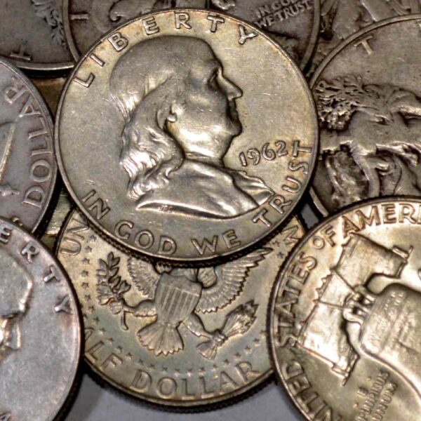 US 1/2 dollar 1948/1963 Franklin