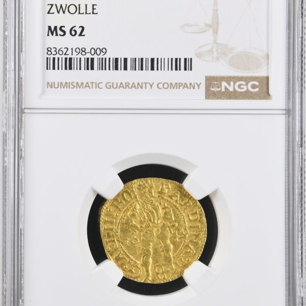 Zwolle Gouden Dukaat 1649 MS62 NGC