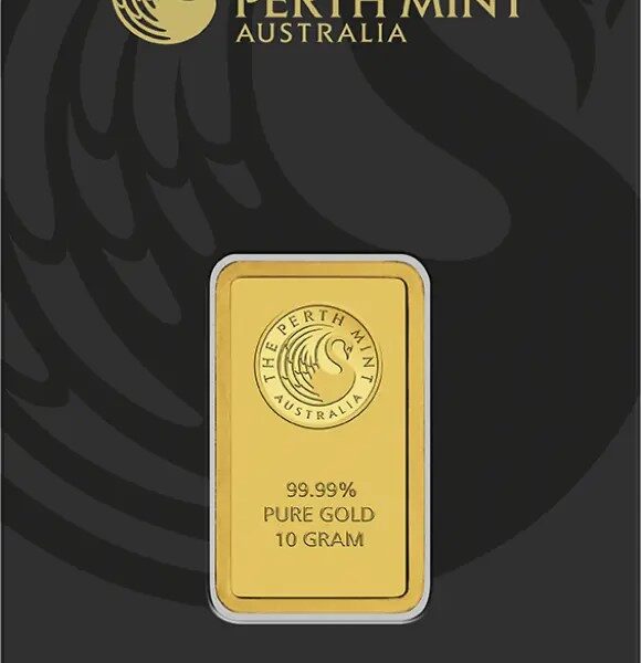 10 gram goudbaar Perth Mint
