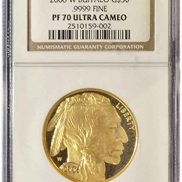 Buffalo 1 oz 2006 PF70UCAM
