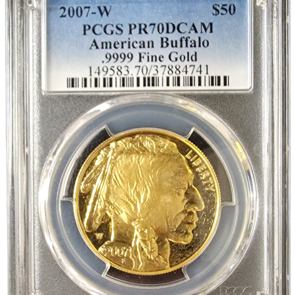 Buffalo 1 oz 2007 PR70DCAM