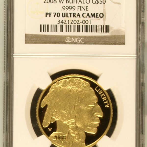 Gouden Buffalo 1 oz 2008 PF70 UCAM