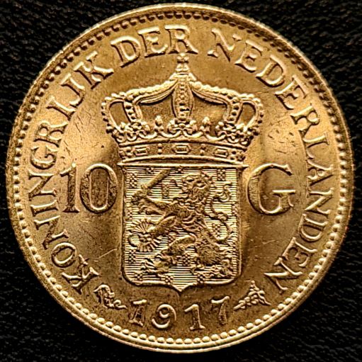 abortus Vaderlijk lont Gouden 10 gulden Wilhelmina (diverse jaren) - 101 munten