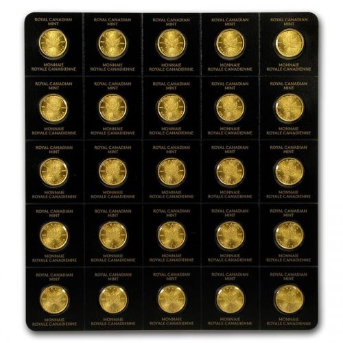 Maple Leaf gouden munt certificaat) | 101 munten