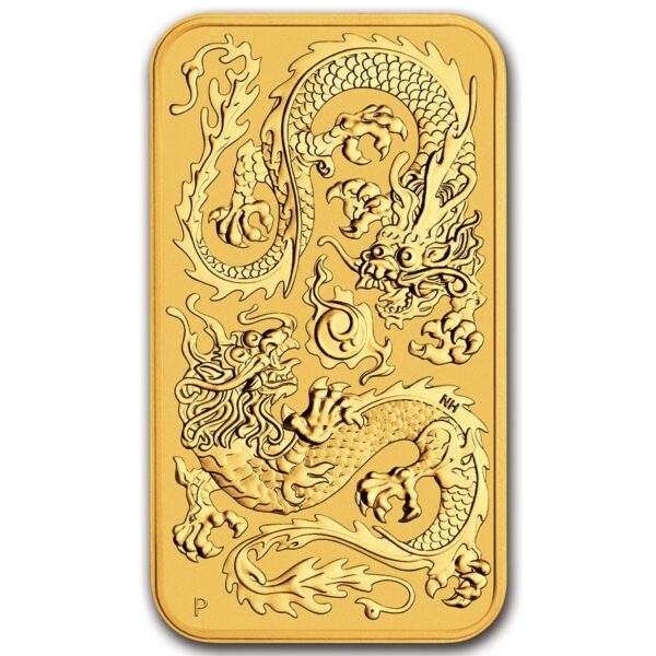 Gouden Rectangle Dragon 1 oz 2020 muntbaar