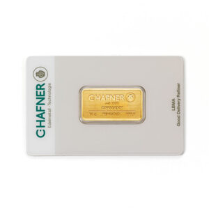 10 gram goudbaar LBMA-gecertificeerd, met certificaat