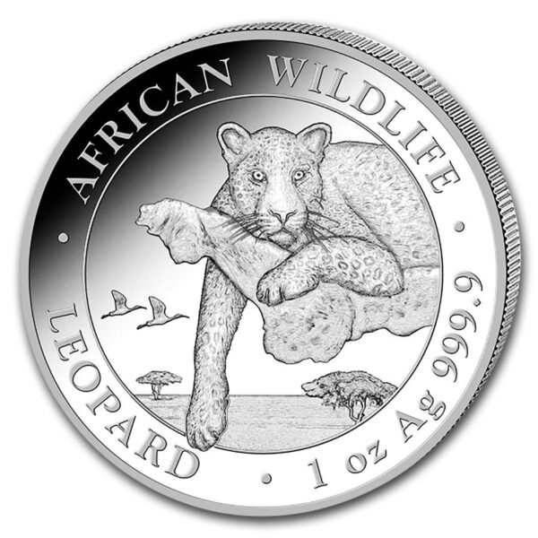 Somalia Leopard 1 oz 2020
