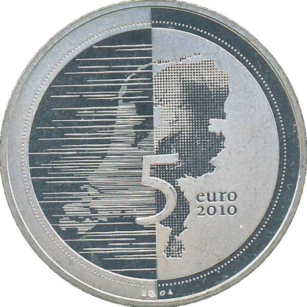 5 euro 2008 - heden zilver 15.5 gram