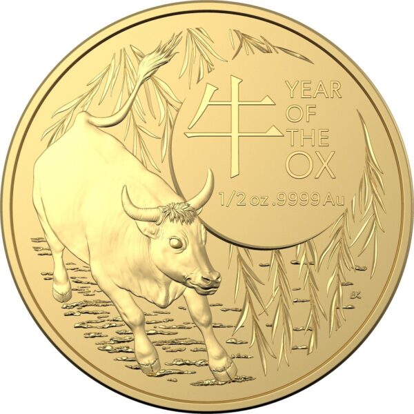 Gouden Ox 1/2 oz 2021 (RAM) (5.000 oplage)