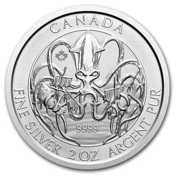 Canadian Creatures of the North - Kraken 2 oz 2020