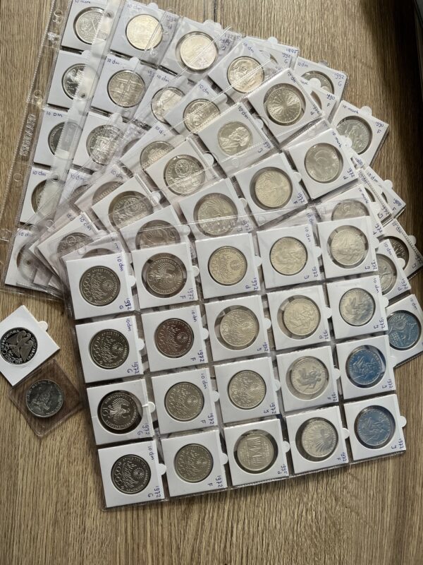 Zilveren 10 Duitse Marken 1972-1997 (per stuk)