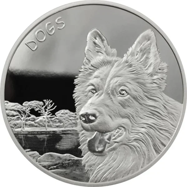 Fiji Dogs 1 oz 2023 Prooflike (10.000 oplage)