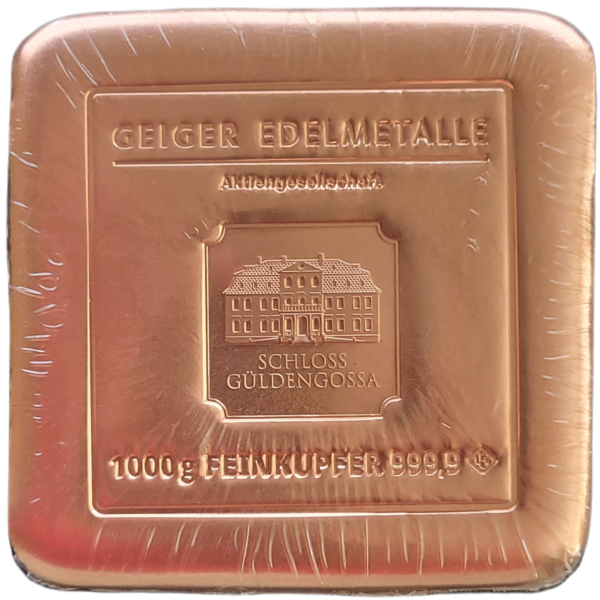 Koper baar 1 kilo