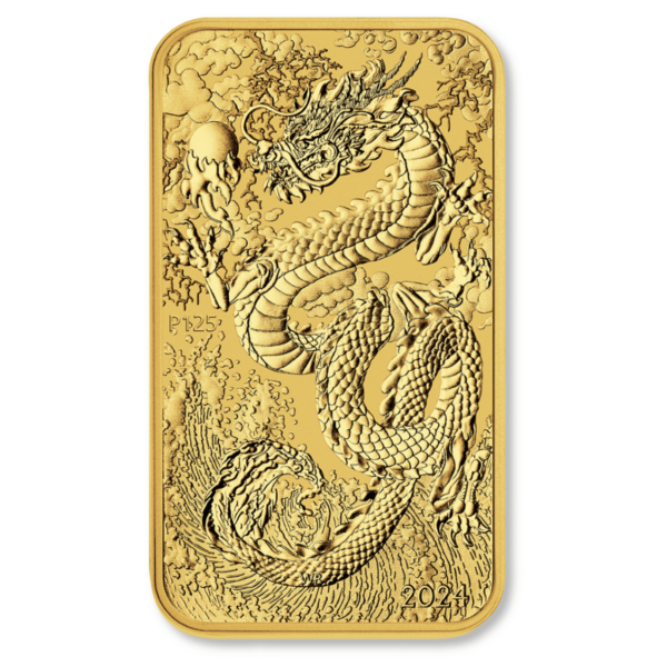 Gouden Rectangle Dragon 1 oz 2024 muntbaar (8.888 oplage)