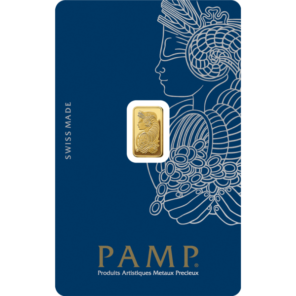 1 gram goudbaar Pamp Suisse Lady Fortuna