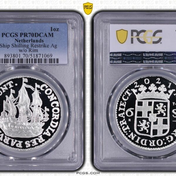 Scheepjesschelling 2021 Utrecht PR70DCAM PCGS