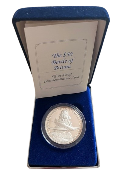Marshall Islands 1 oz 1999 (50th Anniversary-Battle of Britain)