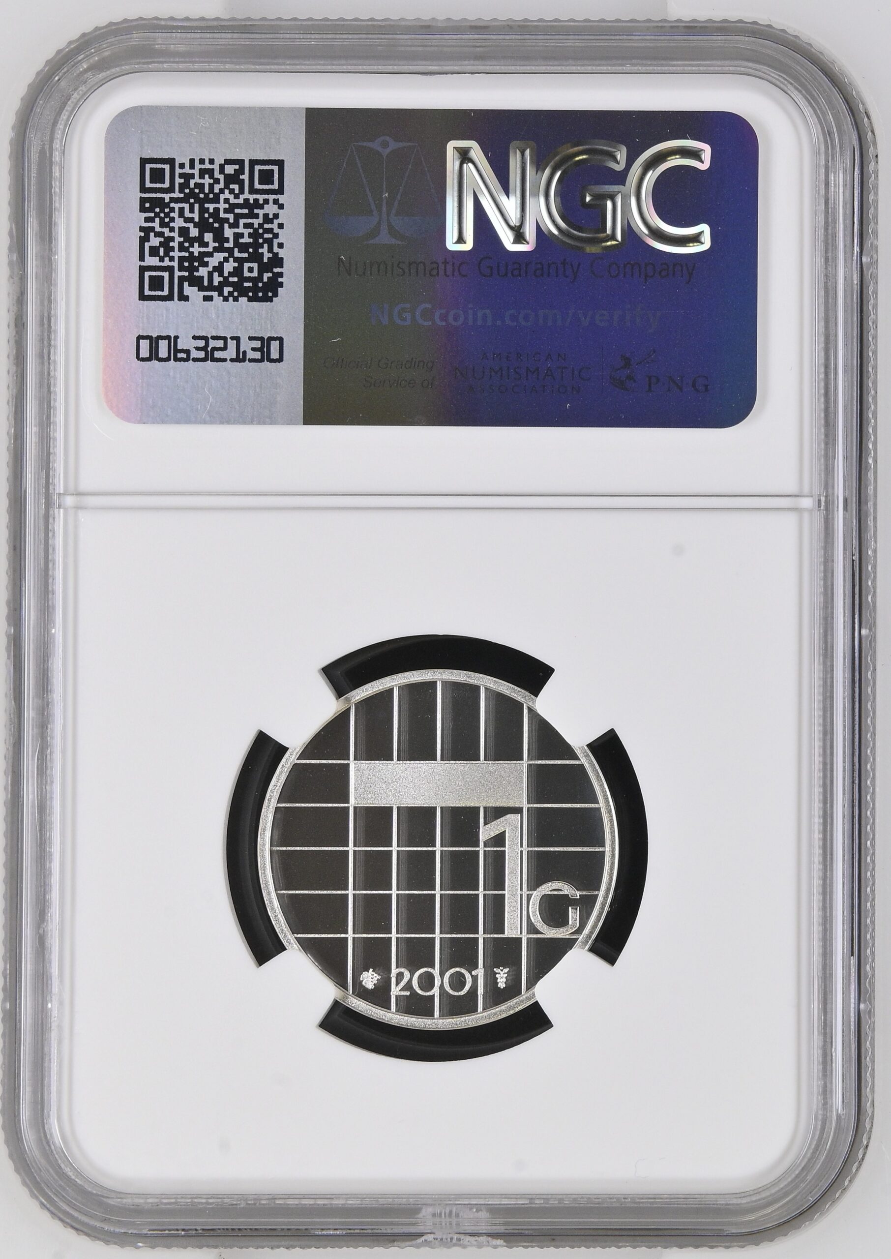 Zilveren 1 gulden 2001 PL70 UCAM NGC.1 Zilveren 1 gulden 2001 PL70 UCAM NGC