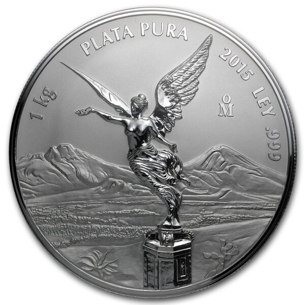 Mexican Libertad 1 kg 2015 reverse proof