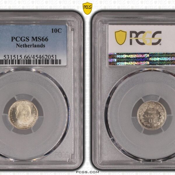 10 cent 1896 MS66 PCGS