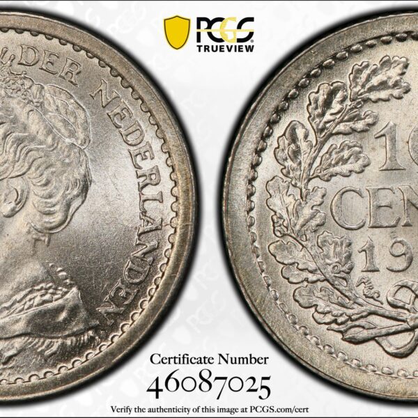 10 cent 1913 MS65 PCGS slab