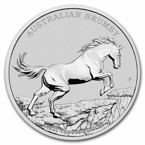 Brumby horse 1 oz 2021