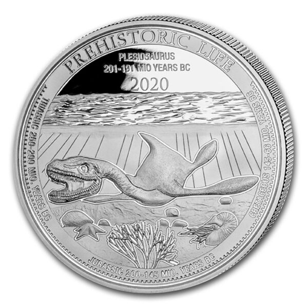 Congo Prehistoric Life Plesiosaurus 1 oz 2020