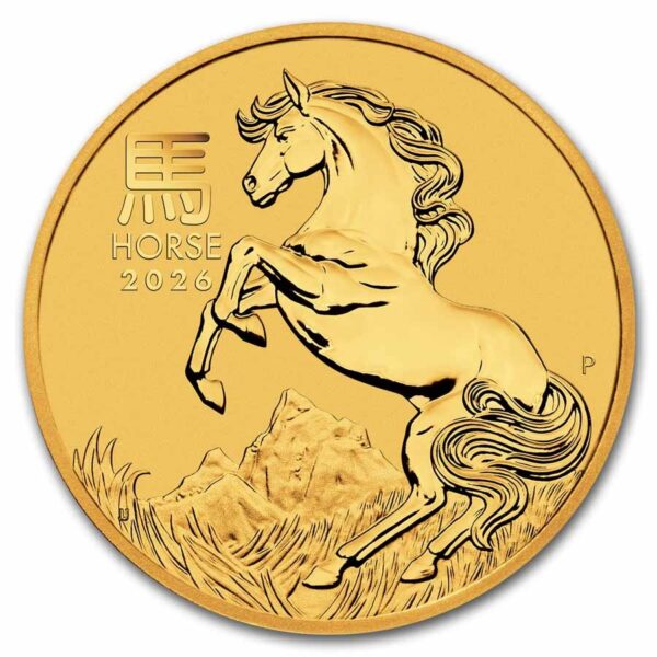 Lunar III 1/4 oz 2025 Year of the Horse