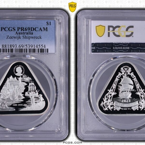 1 dollar 2021 Zeewijk PR69DCAM PCGS