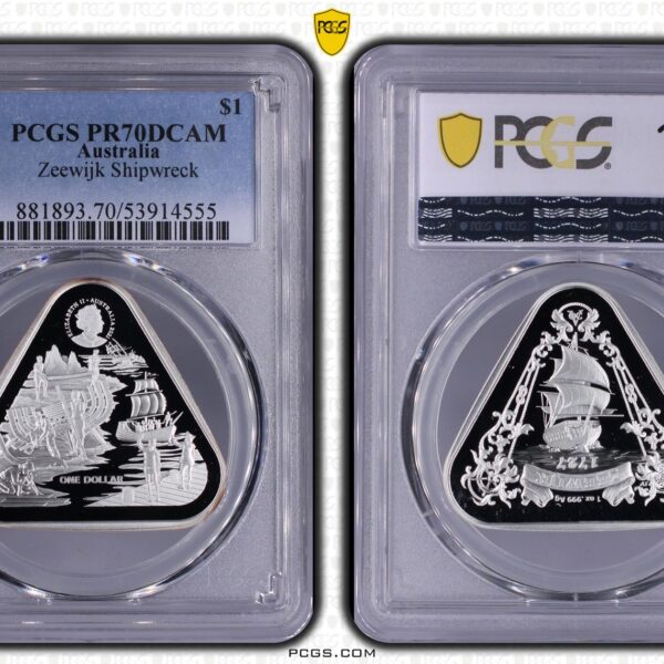1 dollar 2021 Zeewijk PR70DCAM PCGS