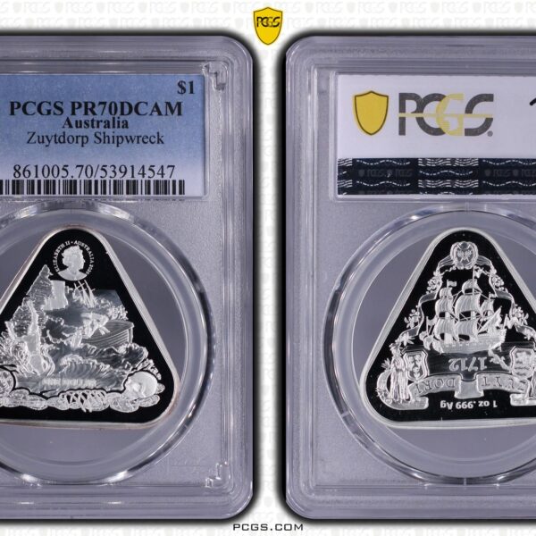 1 dollar 2020 Zuytdorp PR70DCAM PCGS
