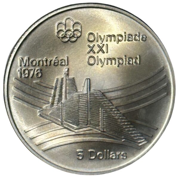 5 dollars Olympische spelen Canada Montreal 1976