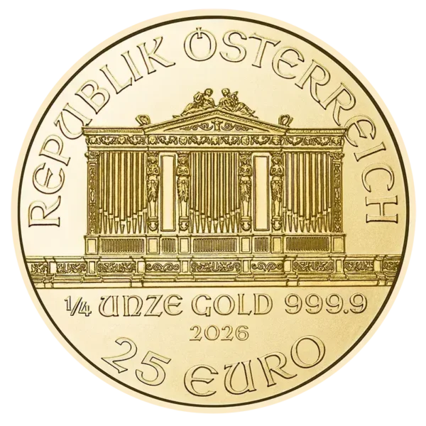 Wiener Philharmoniker 1/4 oz 2026