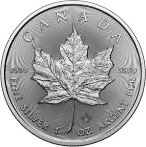 Zilveren Maple Leaf 1 oz