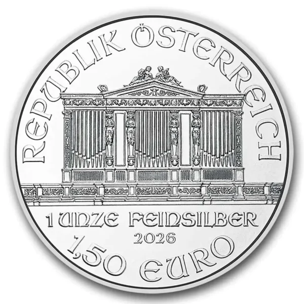 Wiener Philharmoniker 1 oz 2026