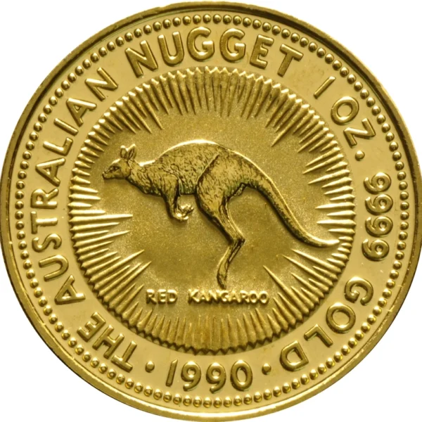 Kangaroo nugget 1 oz 1990