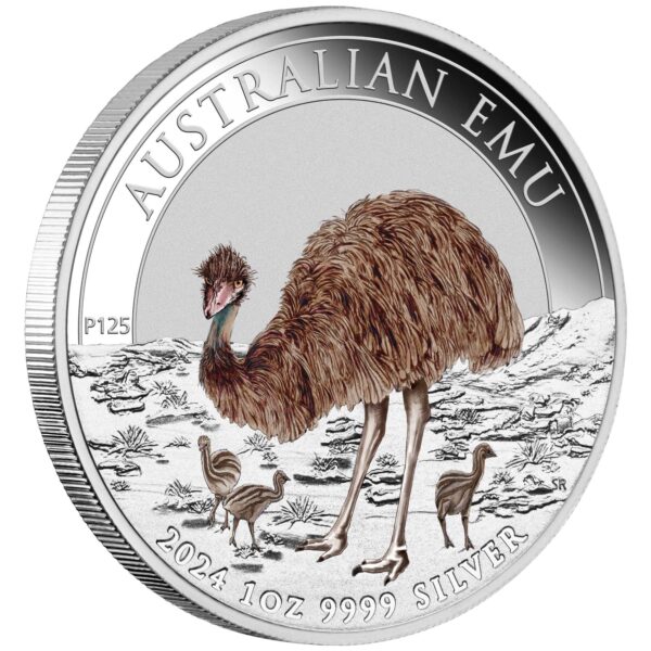 Emu 2024 1 oz coloured