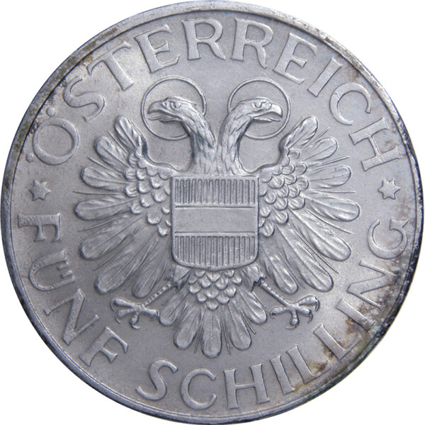 5 Oostenrijkse Schilling