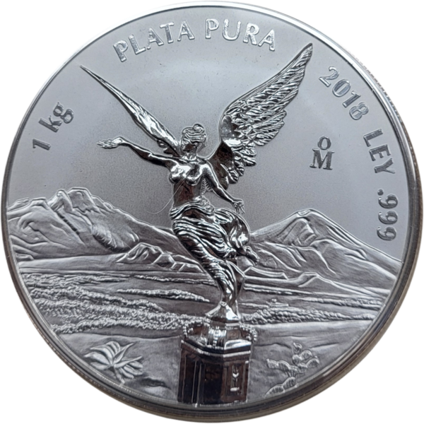 Mexican Libertad 2018 1 kg reverse Proof