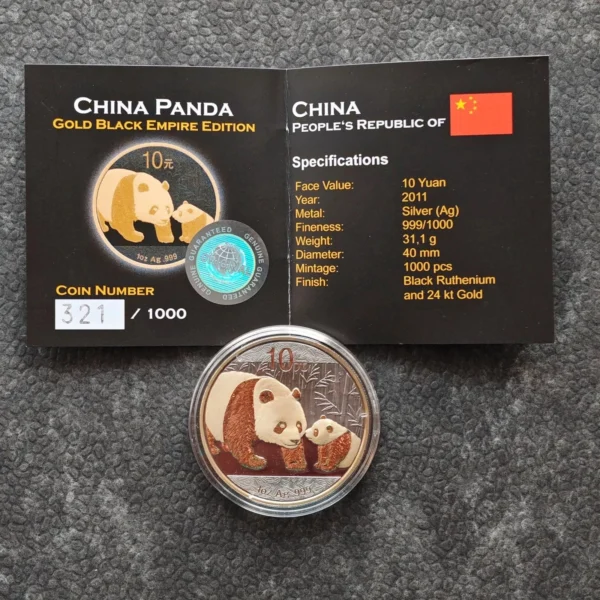 Golden Enigma 1 oz Panda 2011