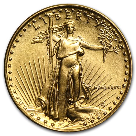 American EAgle 1/10 oz 1986