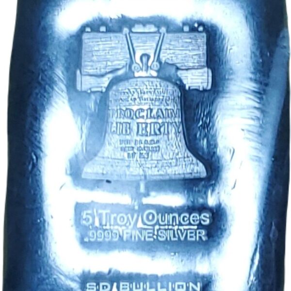 5 oz zilverbaar Liberty Bell