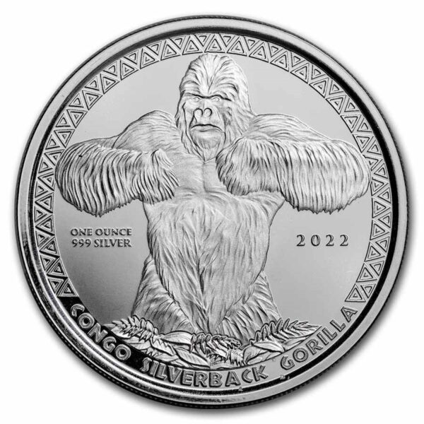 Kongo Gorilla 1 oz 2022