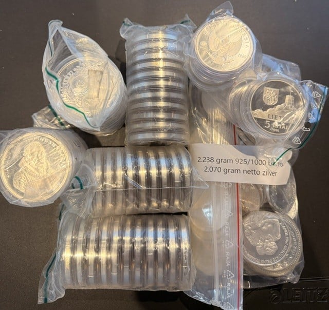 4232 gram netto zilver