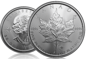 Platina Maple Leaf 1 oz